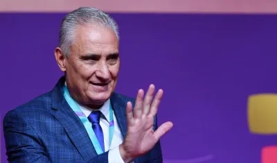 Tite, técnico de Brasil. 