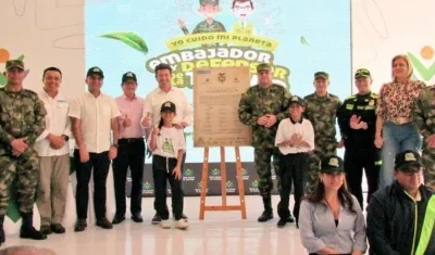 La cartilla "Yo cuido mi planeta. Embajador y defensor de la Tierra" fue presentada en Ibagué.