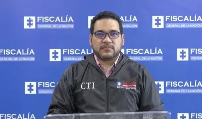 Eduar Alirio Calderón, director Especializado contra la Corrupción.