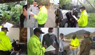 Capturas fueron en Envigado (Antioquia), Neiva y Pitalito (Huila), Santa Marta (Magdalena), y Popayán (Cauca).