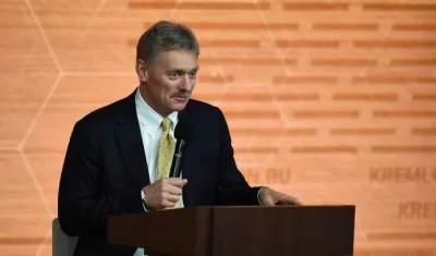 Portavoz de la Presidencia rusa, Dmitri Peskov.