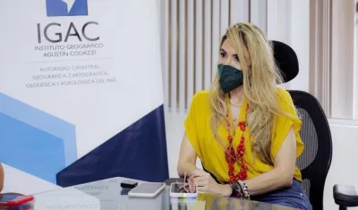 Ana María Aljure, Directora del IGAC.