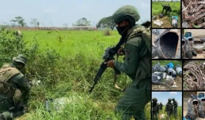 El pasado viernes, Hernández indicó que las autoridades venezolanos desactivaron una docena de artefactos explosivos en Apure.,