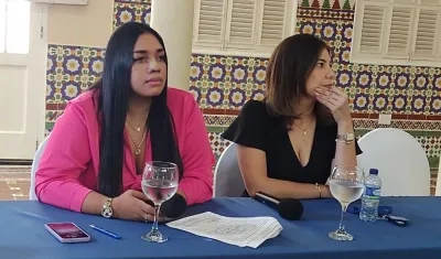 Bianith Bohórquez Pinto, apoderada del Consorcio FTP, explicando los hechos.