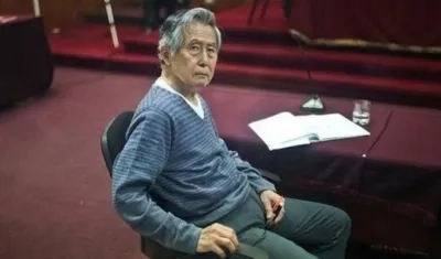 El expresidente peruano Alberto Fujimori.