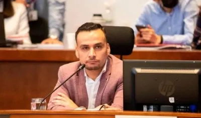 Lucas Cañas Jaramillo, presidente del Concejo de Medellín.