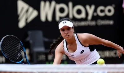 María Camila Osorio, tenista colombiana. 