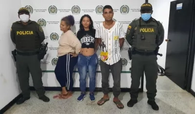 Jessica Padilla de la Hoz, Tatiana Noreña Reales y Ángel Molero Molero.