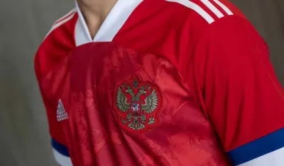 Escudo de la Selección Rusia. 