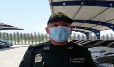 Teniente Coronel Luis Sandoval. 