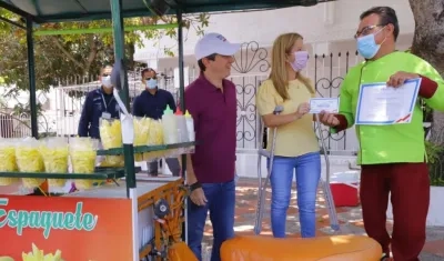 La Gobernadora del Atlántico, Elsa Noguera.