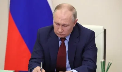 El presidente de Rusia, Vladímir Putin.