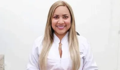 La gerente del Hospital de Malambo, Eimy Camargo.