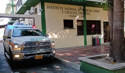 Fachada de Medicina Legal en Barranquilla.