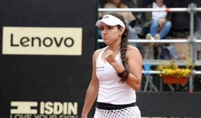 María Camila Osorio, tenista colombiana. 