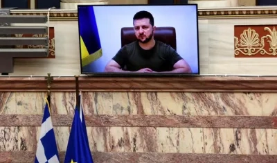 El presidente ucraniano, Volodímir Zelenski.