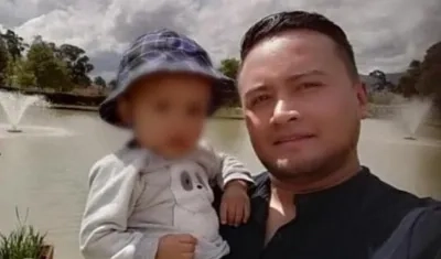 Una de las fotografías que enseñó Edwin Guerrero.