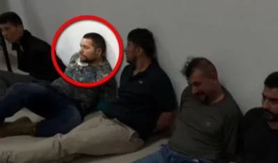 Francisco Eladio Uribe Ochoa, capturado en Haití.