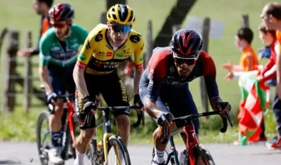 Daniel Felipe Martínez, ciclista colombiano. 