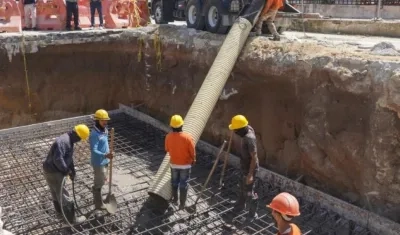 Obras de canalización del Arroyo La Felicidad