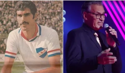 Atilio Ancheta en sus dos facetas. 