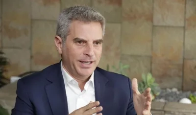 El ministro de Ambiente, Carlos Correa.