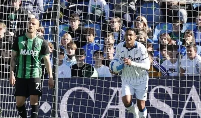 Luis Fernando Muriel, delantero colombiano. 