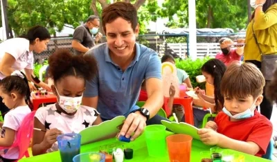 El Secretario de Control Urbano y Espacio Público, Ángelo Cianci, presidiendo la jornada.