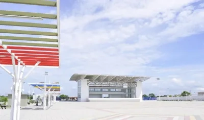 Plaza del municipio de Becerril. 