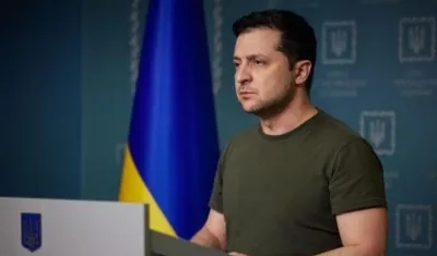 El presidente ucraniano, Volodímir Zelenski.