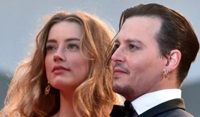 Amber Heard y Johnny Depp.