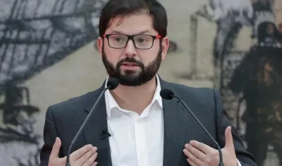 El presidente de Chile, Gabriel Boric.