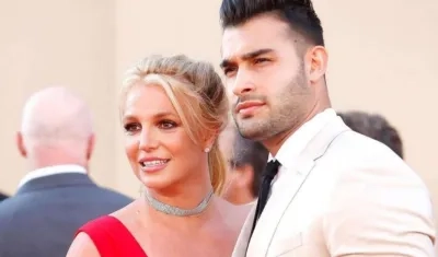Britney Spears y Sam Asghari.