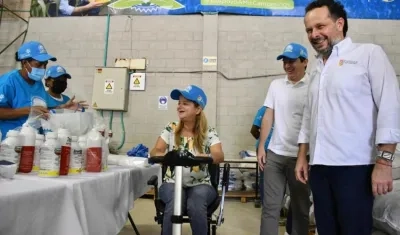 La Gobernadora del Atlántico, Elsa Noguera.