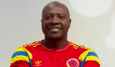 Freddy Rincón, exjugador colombiano. 