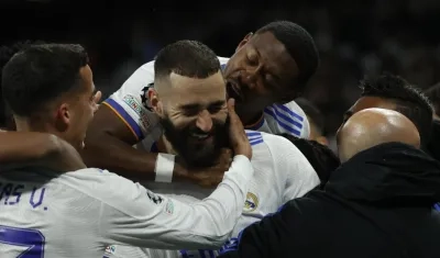 Karim Benzema, delantero francés. 