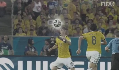 Clip del video de James Rodríguez. 
