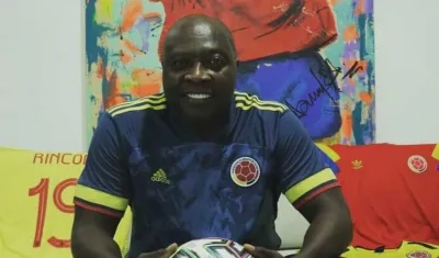 El exfutbolista colombiano Freddy Rincón.