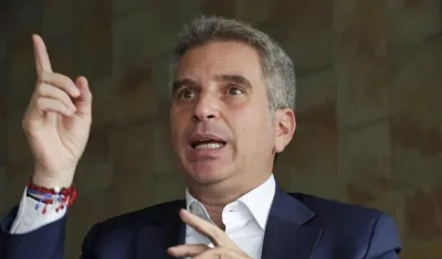 El ministro de Ambiente, Carlos Eduardo Correa.