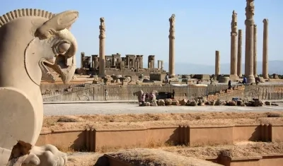 Persépolis, uno de los mayores destinos turísticos de Irán. 