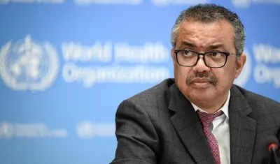 El director de la OMS, Tedros Adhanom Ghebreyesus.