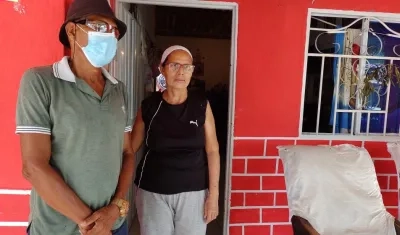 Jorge Ariza y su esposa Andrea Manjarrés.