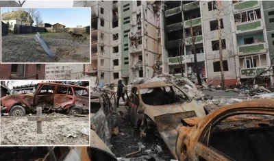 Panorama en varias ciudades de Ucfania.