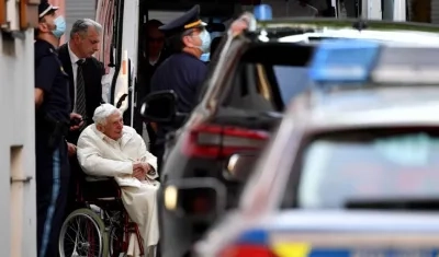 El Papa emérito Benedicto XVI.