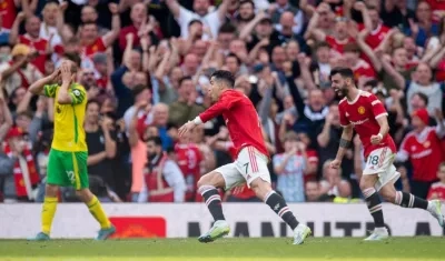 Cristiano Ronaldo, delantero portugués. 