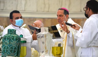 Monseñor Pablo Salas Anteliz, Arzobispo de Barranquilla.