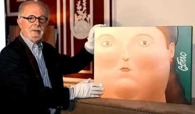 El maestro Fernando Botero.
