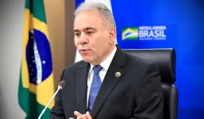 Marcelo Queiroga, Ministro de Salud del Brasil.