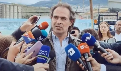 El candidato presidencial Federico Gutiérrez