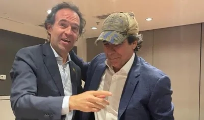 Fico Gutiérrez y Alex Char.